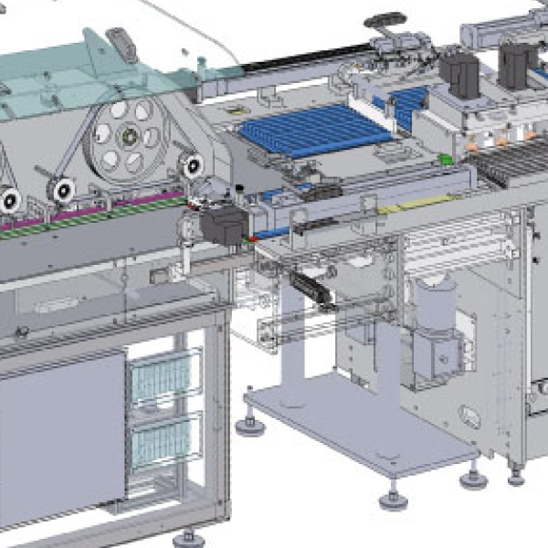Apericube packaging machine - Food industry - presse étude