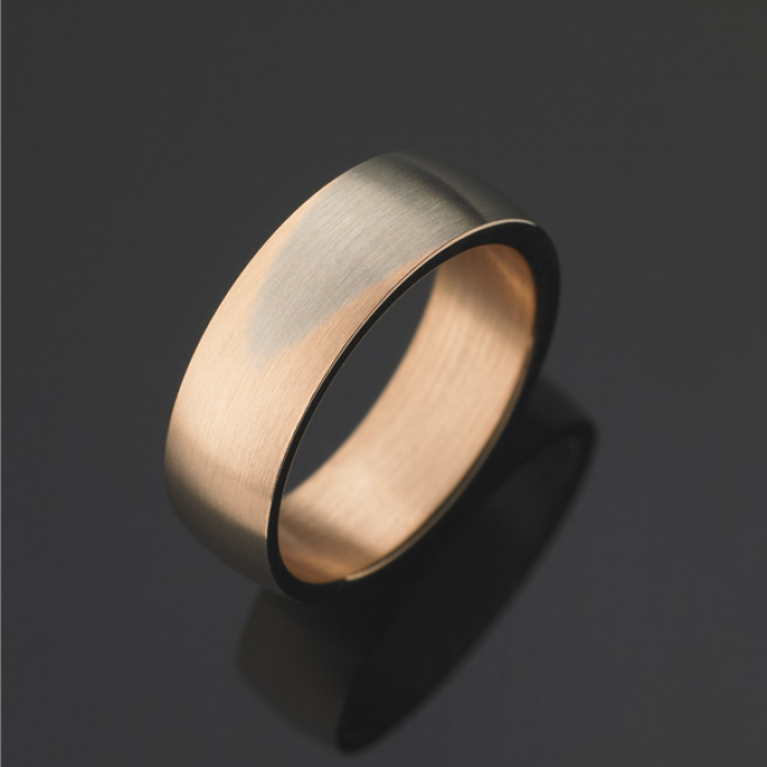 Rings, gold, bi-colors, engagement ring, wedding ring, rose, yellow, wihite gold - BD Product